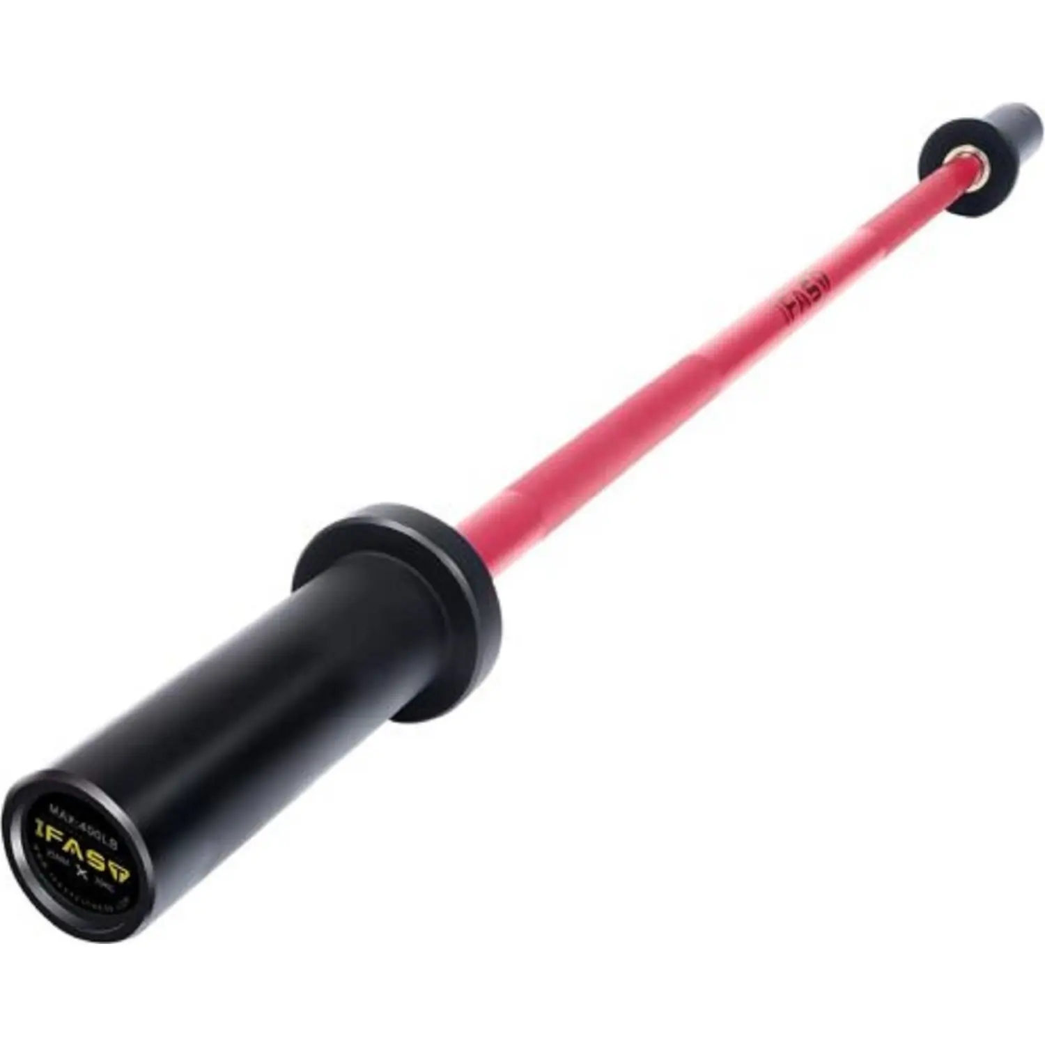 Color Barbell Bar Plates 4Ft Solid Iron Fitness Weightlifting