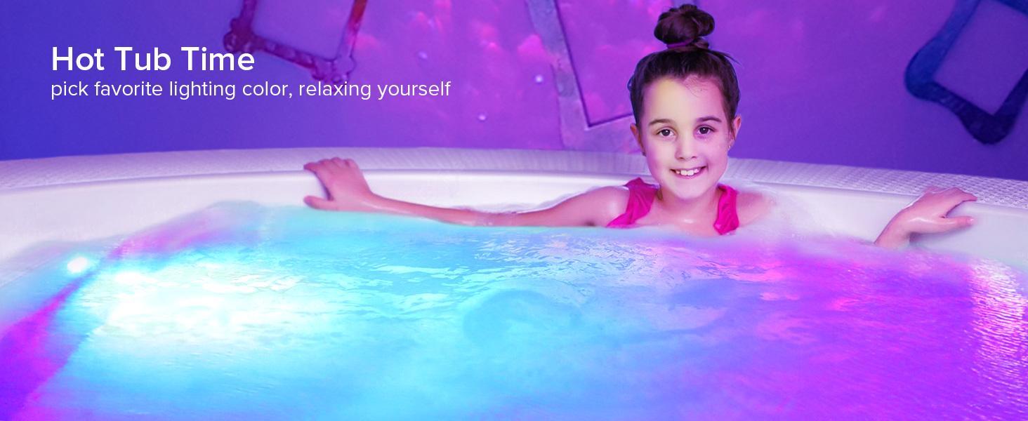 SANSI 8-Pack Submersible LED Pool Lights – RF Remote (200ft), Color-Changing Underwater Spotlights for Ponds, Showers & Inground Pools, Battery Charging, Waterproof with Glue, Magnets & Suction Cups– Perfect for Outdoorfun & Pool Decorations SANSI 8-Pack Submersible LED Pool Lights – RF Remote (200ft), Color-Changing Underwater Spotlights for Ponds, Showers & Inground Pools, Battery Charging, Waterproof with Glue, Magnets & Suction Cups– Perfect for Outdoorfun & Pool Decorations