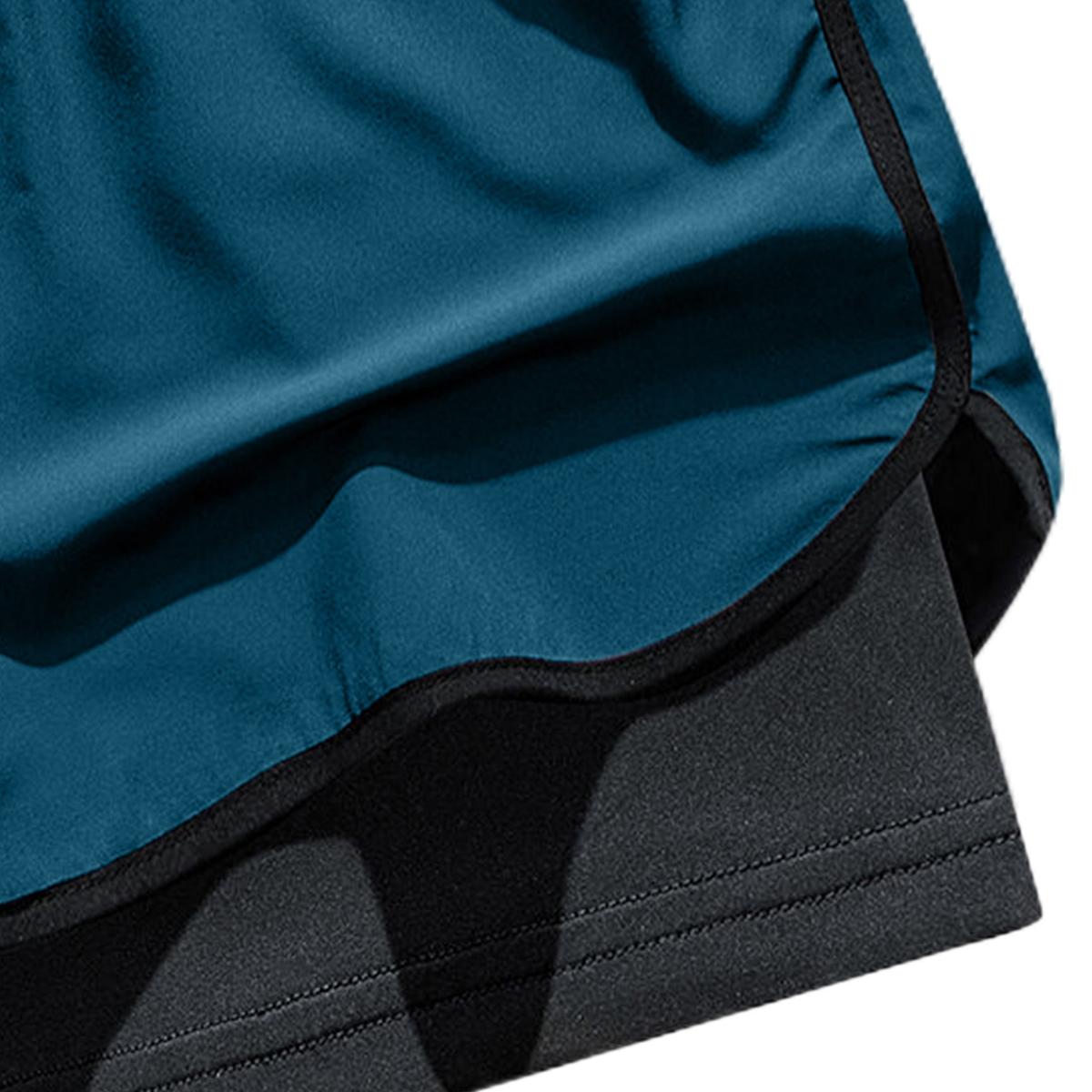 Men's Casual Loose Fit Quick-Dry Athletic Shorts Set of 4, Elastic Waistband and Drawstring Gym Training Shorts, Lightweight Men's Running Shorts, Drawstring Workout Shorts, Breathable Compression Squat Training Shorts, Summer Gym SpringStatements