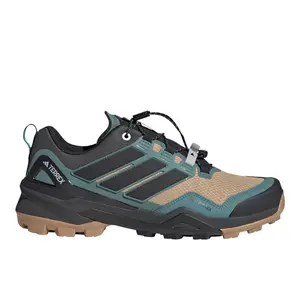 adidas Mens Terrex Skychaser Gore-Tex Hiking Hiking Sneakers Shoes - Beige, Black