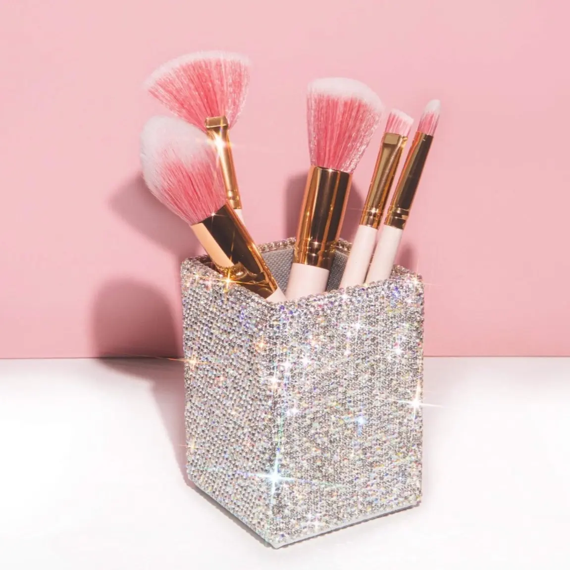 Sincerely Adore Bling Makeup Brush Holder