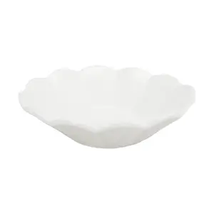 ERATO MOI Korean Ceramic Small Appetizer Plates - 13cm Round Dessert Dishes for Kitchen & Serving ERATO MOI Korean Ceramic Small Appetizer Plates - 13cm Round Dessert Dishes for Kitchen & Serving