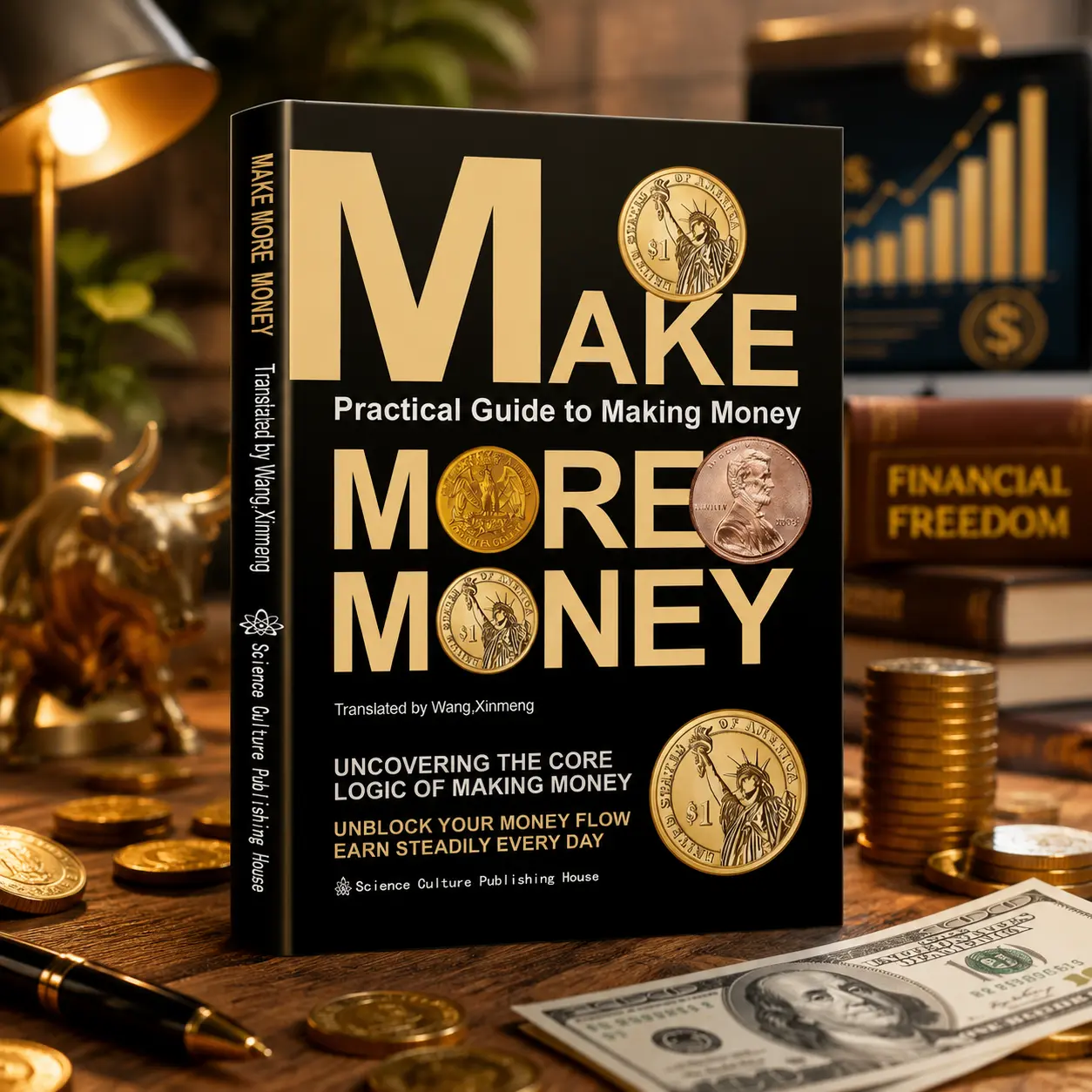 【Riverbend Books】Wealth-Building Practical Guide for Beginners (English Version Softcover, Economics & Management, Finance & Investment Book) - Unlock Daily Profit-Earning Core Logic, Boost Financial Growth, Improve Financial Thinking, Create Wealth, Impr