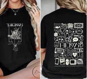 The 1975 Tour T-shirt/Sweatshirt, Band Graphic Crewneck Sweatshirt, Music Lover Pullover, Vintage Rock Streetwear Gift for Fans