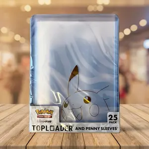 Ultra pro Pikachu Top loader/Penny sleves 25ct