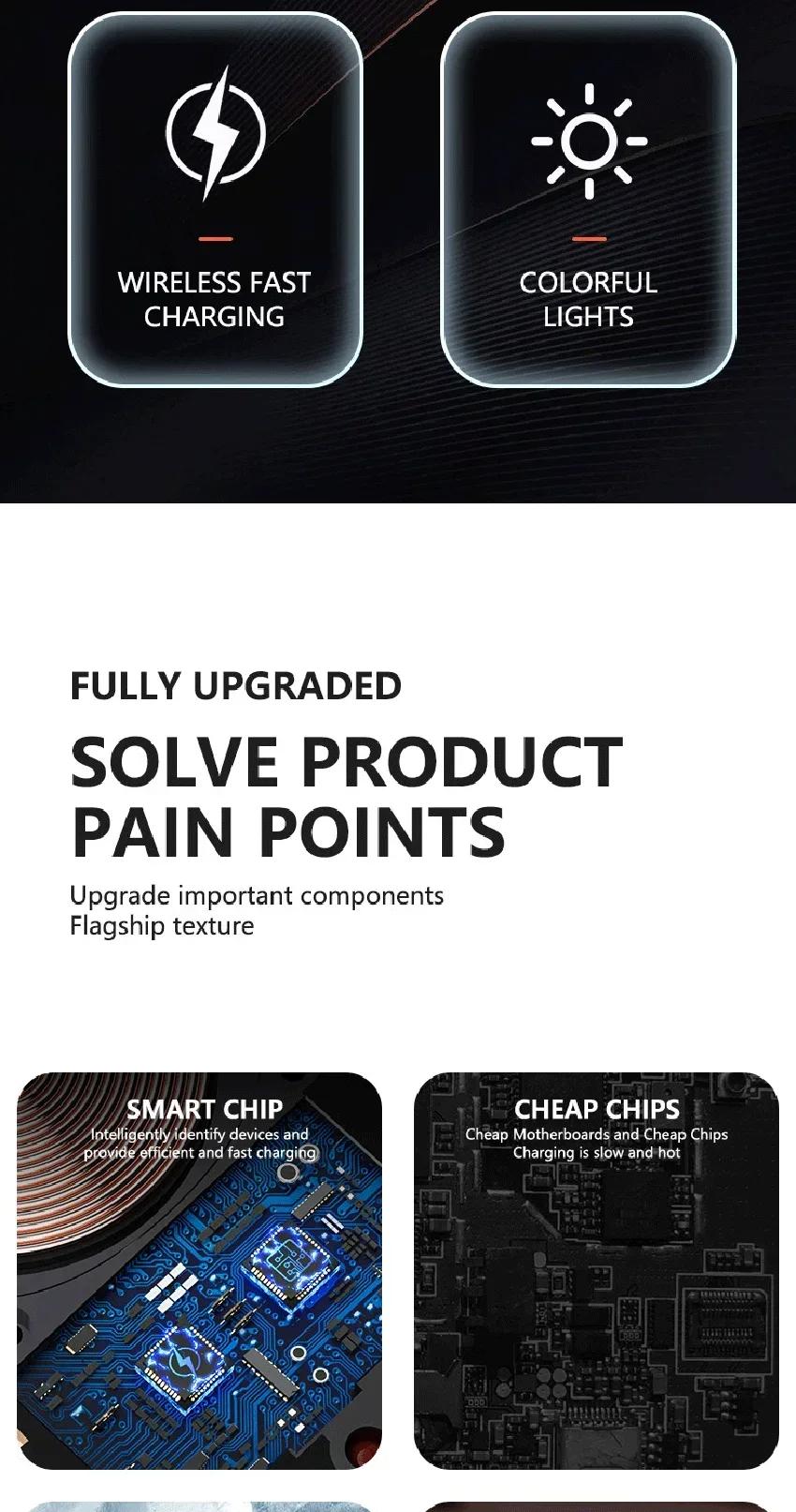Car phone holder infrared sensing  intelligent rhythm wireless charging can jump according to the sound waves Add rhythmic color light function to move with music car  Accessories Automatic Mount Retractable Stand Adjustable Cellphone Clip