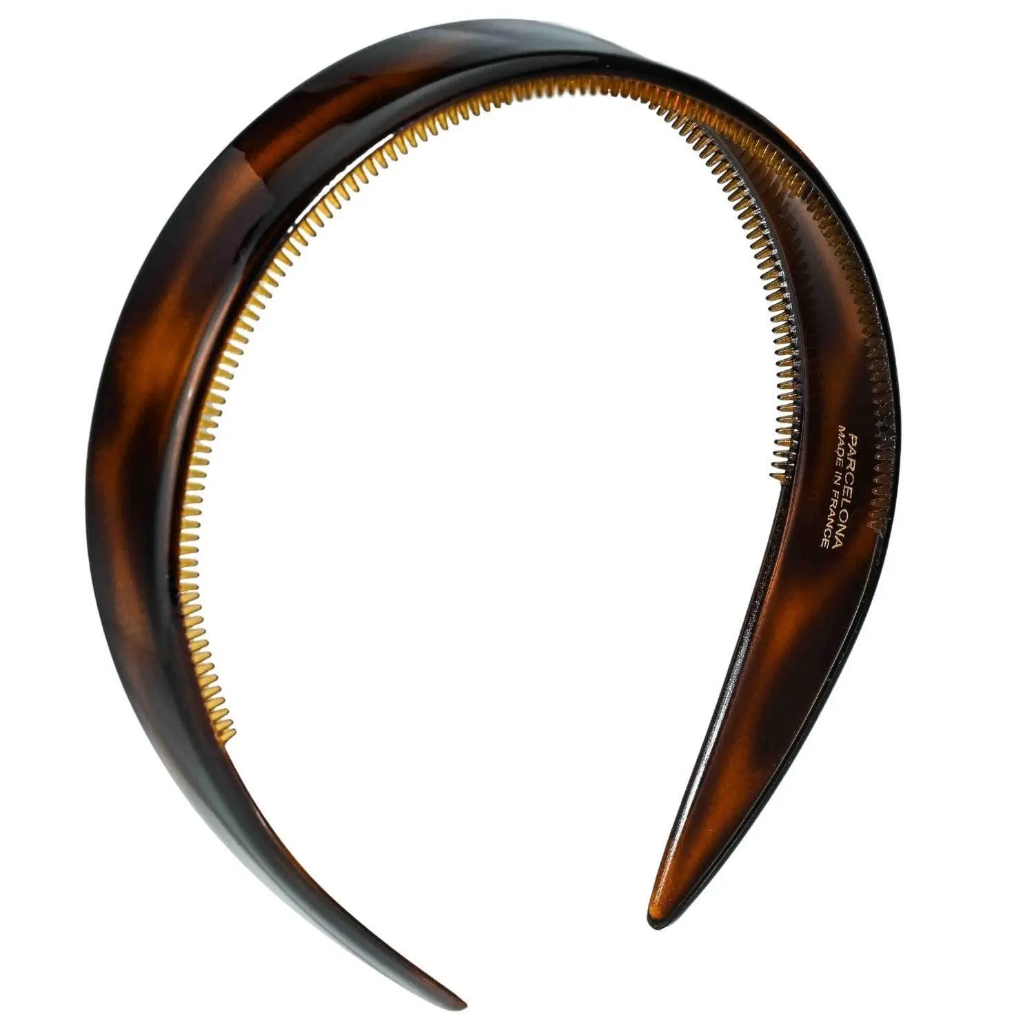 Parcelona Headband – Cellulose Acetate with Non-Slip Teeth for All Hair Types