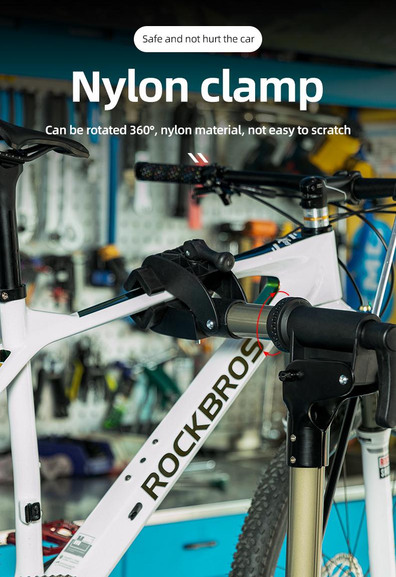 ROCKBROS Bike Repair Stand Max 65 lbs Home Bike Bicycle Stand for Mechanic Maintenance Rack Road Mountain Bikes Repair Stand