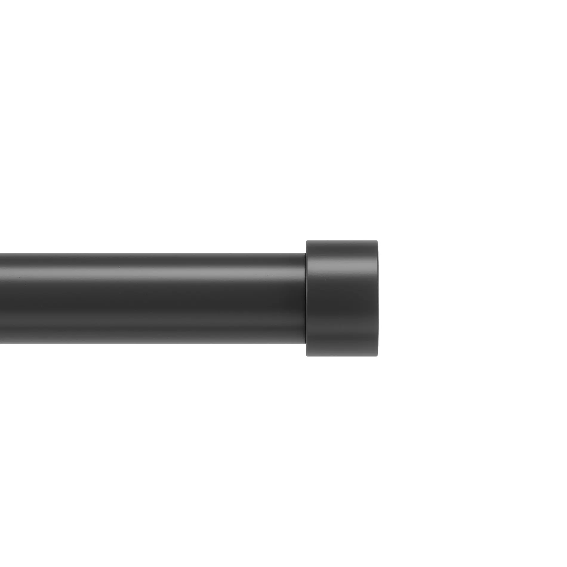 Umbra Cappa Curtain Rod, Modern Adjustable Rod, Supports Curtains up to 22lbs, Eco-Friendly, Fits a Range of Window Treatments- Choose Your Pack Heavy Duty