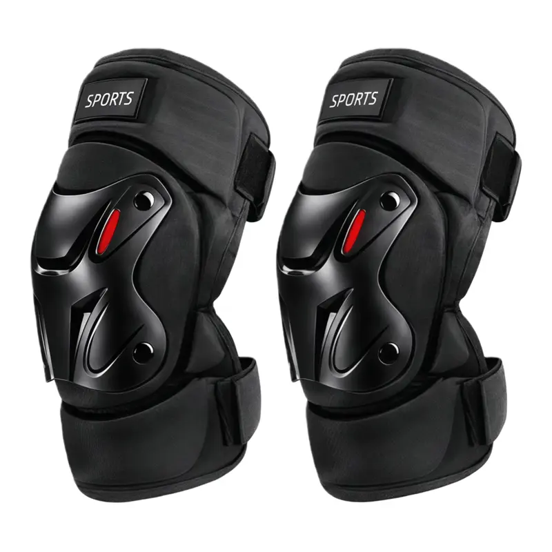 Durable Knee Pads (1 Pair) for Adults - Heavy-Duty Sports Protective Gear with Impact Buffer, Comfortable Fit, Leg Support for Cycling, Skateboarding