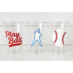 BASEBALL PARTY CUPS - Baseball Cups Baseball Party Cups Baseball Birthday Cups Baseball Cups Sports Party Cups Favors Baseball Baby Shower