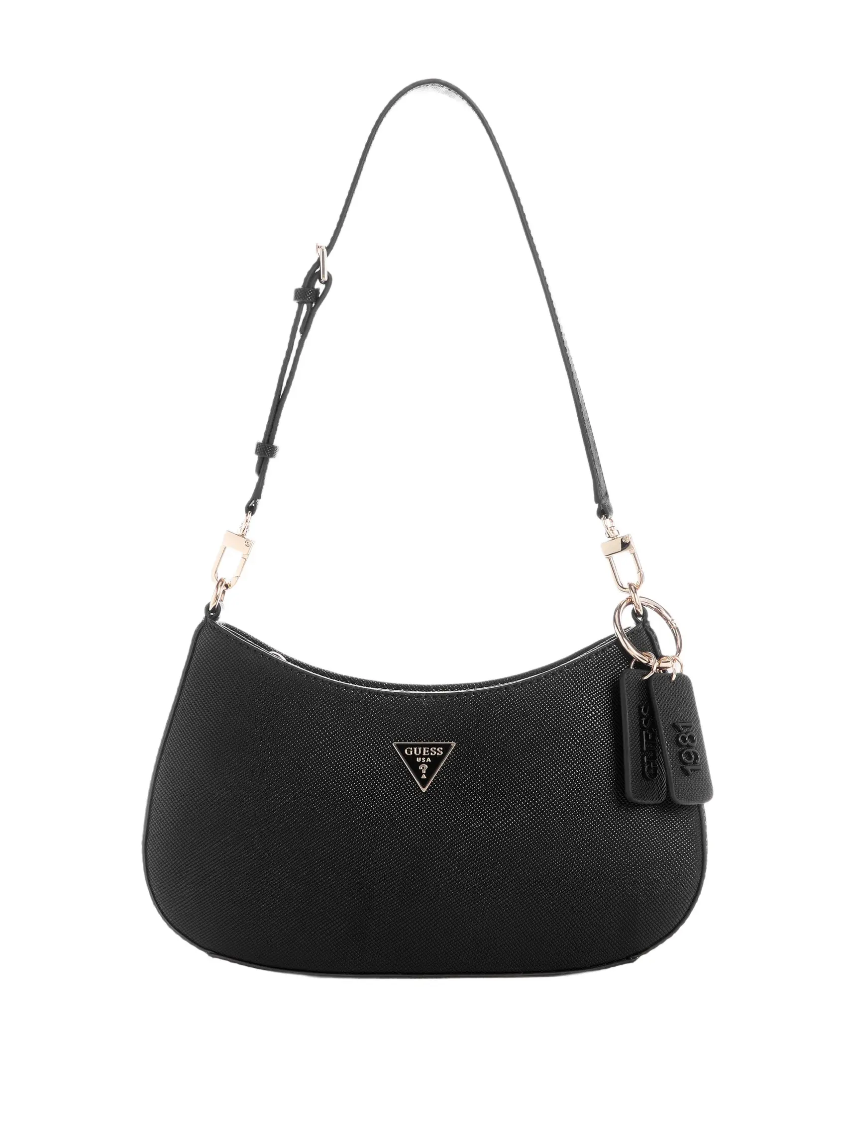 GUESS Female Noelle Saffiano Shoulder Bag