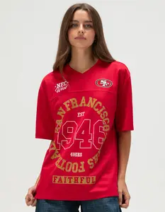 THE WILD COLLECTIVE San Francisco 49ers Womens Jersey