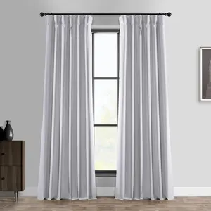 Half Price Drapes Solid Hotel Blackout Curtain
