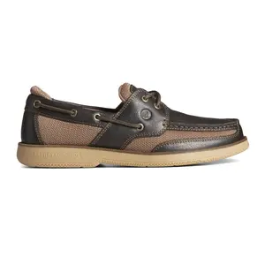 Sperry Mens Surveyor 2 Eye Boat Casual Shoes - Brown