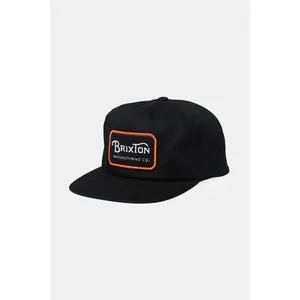 Grade Snapback - Black/Orange/White