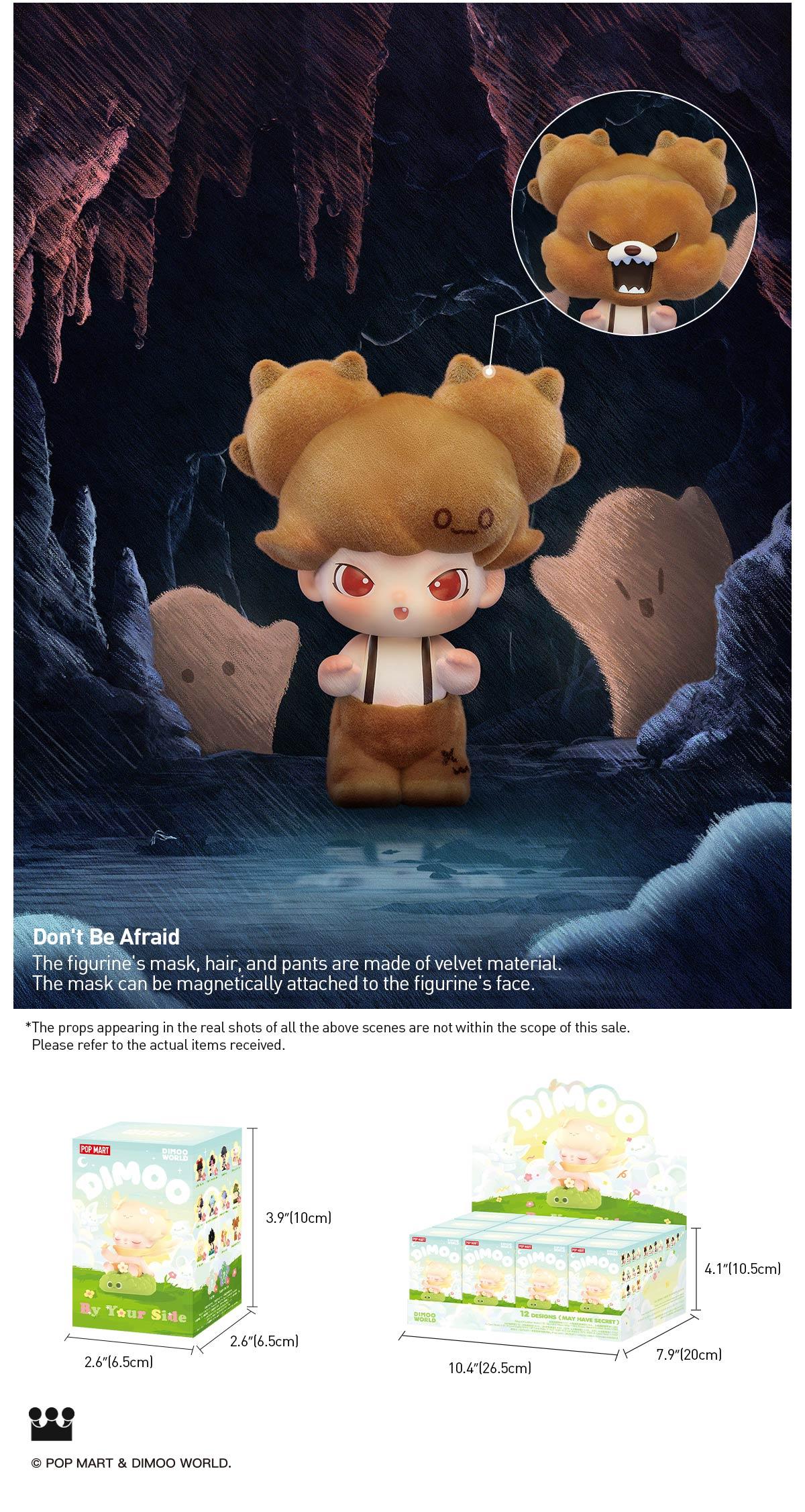 POP MART DIMOO By Your Side Series Figures, Blind Box POP MART DIMOO By Your Side Series Figures, Blind Box