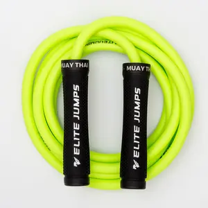 Muay Thai 3.0 Weighted Jump Rope for Men & Women - Professionally Designed for High-Intensity Training | MMA & Fitness Full Body Workout Weighted Rope