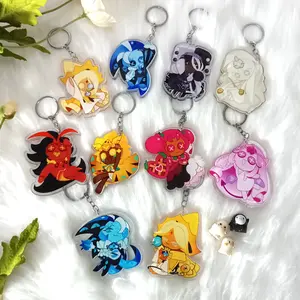 Cookie Run Kingdom Keychains, CRK Acrylic Charms, Cute Keyring Accessory, Fun Charm For Backpack Or Purse | High Quality and Customer Favorite Items