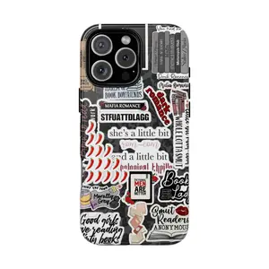 Dark Romance Mafia BookTok iPhone Case – "Smut Readers Anonymous" & Fictional Men Design, Now Available For iphone 17 pro case 16 15 14 13 12 11 Max Plus Air & Samsung S25 S24 S23 Ultra Galaxy A16 A15 5G Cover Protective