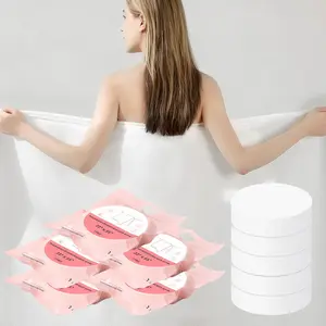 5/10 Set Disposable Compressed Bath Towel Portable Oversized Face Towel, Suitable for Camping, Traveling, Perfect for Home Living and Outside Stay