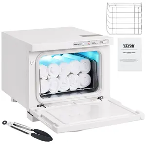 【FathersDayGift】VEVOR Hot Towel Warmer,  , 8L Spa Hot Towel Warmer Cabinet, 2-in-1 Towel Warmer with Stainless Steel Rack, Holds up to 16 Towels, All-round Heating for Facials, SPA, Massage, Salon, Bathroom, Esthetician