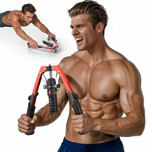 Saker Adjustable Hydraulic Arm Strength Training Device (with LED Counter), Home Fitness Equipment, Fitness Tool, New 2026 Upgrade Edition