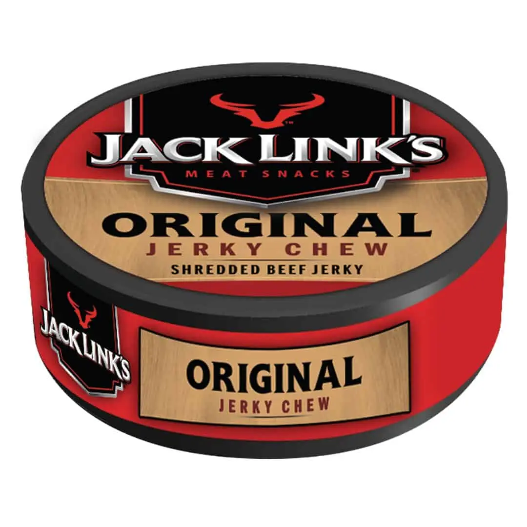 Jack Link’s Original Beef Jerky Chew 0.32 oz Pack of 12 Shredded Seasoned Premium Beef Snack Ready-to-Eat Micro-Portion Size - Meat, Protein, Protein Snacks, Snack Packs
