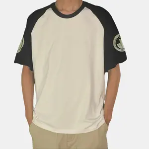 Gachiakuta Anime August,Men's Raglan Sleeve T-Shirt Jersey Casual Tee for Gym Workout,  Multicolor