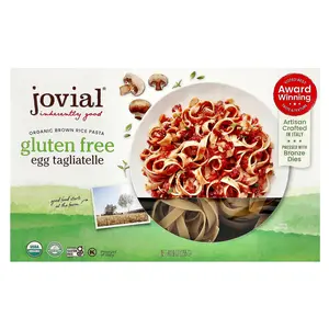 Jovial Organic Brown Rice Pasta, Egg Tagliatelle, 9 oz (255 g)