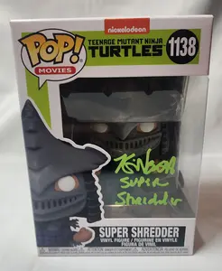 Pop Movies Teenage Mutant Ninja Turtles Super Shredder #1138 Signed