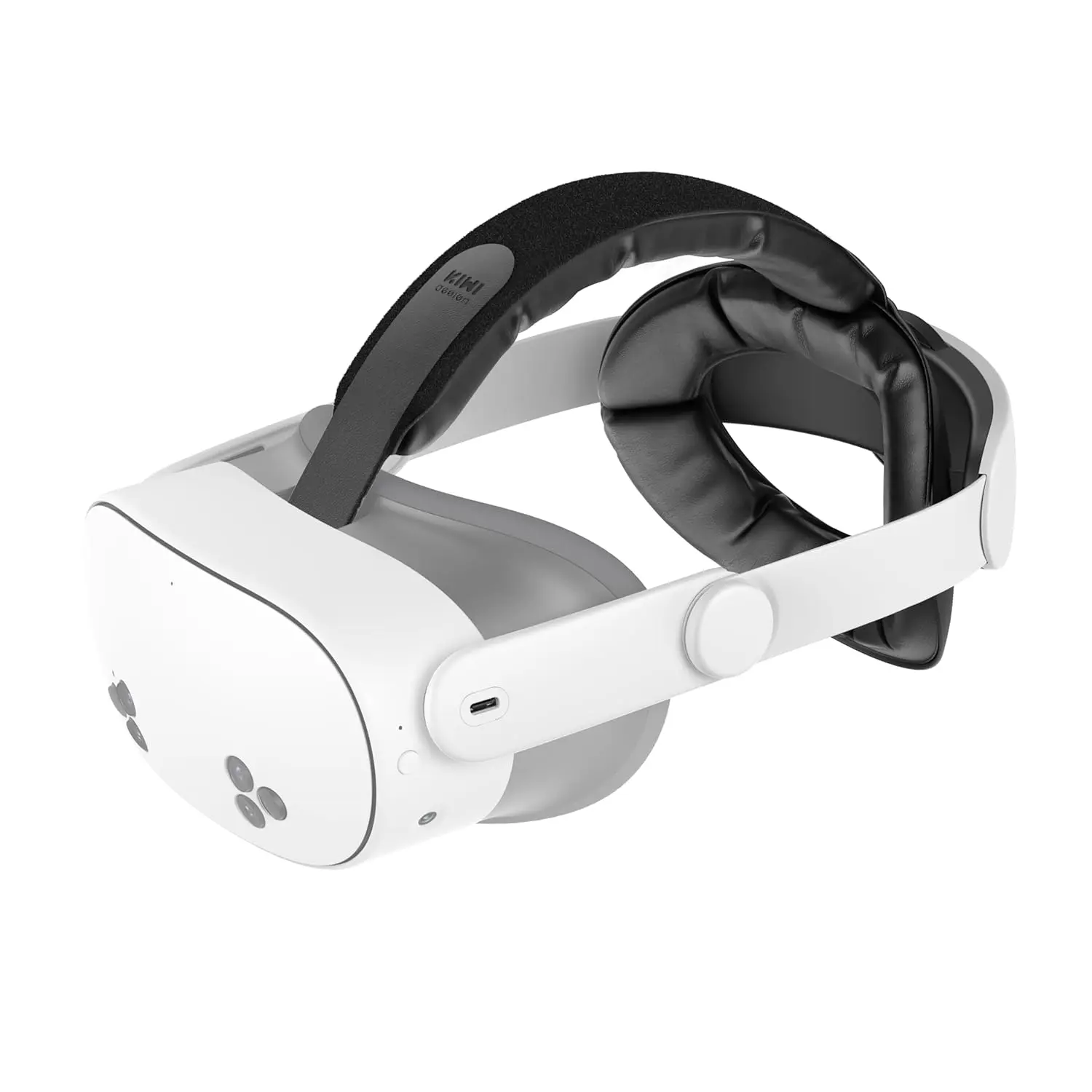 KIWI design K4 Head Strap,  Headset Accessories for Meta Oculus Quest 3/3S, Non-Battery & Enhanced Support & Adjustable & Comfort Strap vr hardware summerwins