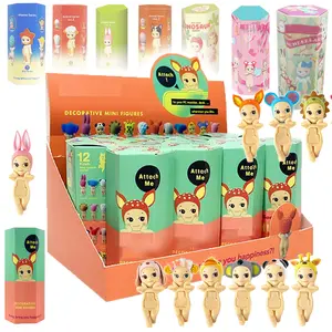Sonny Angel Animal Hipper Mini Figure Blind Box – Cute Kewpie Doll Collectible Toy Gift for Girls, Desk Decor, Random Surprise Series