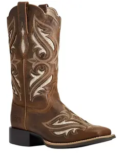 Ariat Women's Round Up Bliss Western Boot Wide Square Toe - 10034056