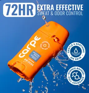 Carpe Underarm Antiperspirant & Deodorant 72 Hr Sweat and Odor Control