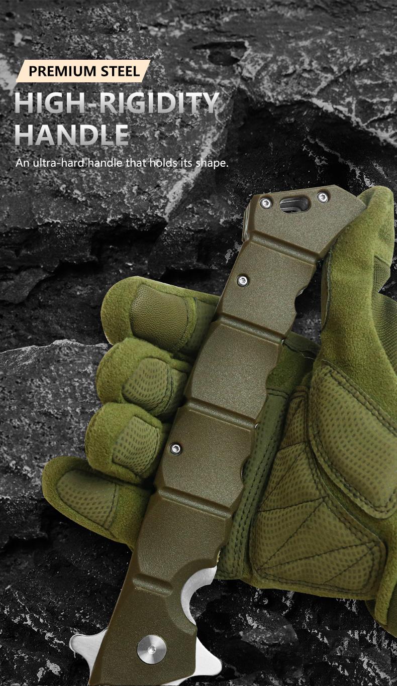 Multifunctional Outdoor Knife,Folding Knife for Camping/Hiking,Non-Slip Grip Knife,Lightweight Compact Knife for EDC,Multifunctional Tool, Men's gift