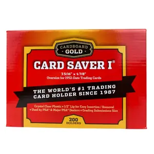 Cardboard Gold Card Saver 1 – 200ct Box Cardboard Gold Card Saver 1 – 200ct Box