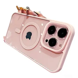 Phone Case - New Shock-Resistant Magnetic Case for Iphone 17, 16, 15, 14, 13, 12, 11 Pro Max, 14 Plus, AIR,X, Xs Max, Plus with Wireless Charging Hard Back Cover