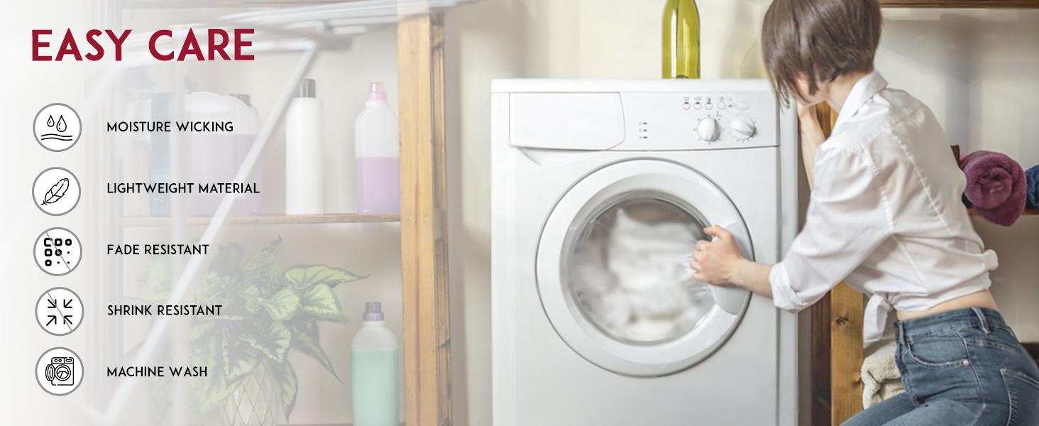 Lux Decor 4 Piece Microfiber Bed Sheet Set, Ultra Soft Cooling Sheets, 16” Deep Pocket Fitted Sheet, Hotel Luxury Bedding, Oeko-TEX Certified, Fade Resistant, Embroidered Pillowcases