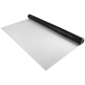 VEVOR Dance Floor,  , 6.6x23ft Dance Floor Roll, 0.06in Thick PVC Vinyl Dance Floor, Black/White Reversible Portable Dance Floor, Non-Slip Dance Flooring, Ballet Dance Floor for Jazz, Pop, Lyrical Style