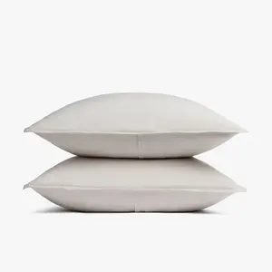 King Relaxed Linen Sham Set Parchment - Parachute