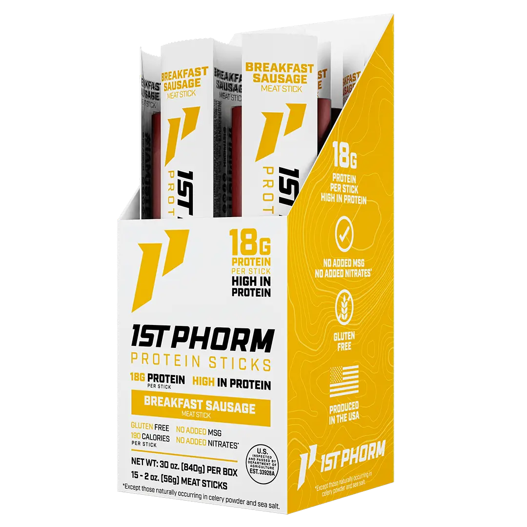 1st Phorm Protein Sticks (15ct) | High-Protein Meat Sticks