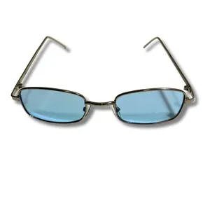 The Otis Slim Profile Unisex Lightweight Metal Rectangle Sunglasses x Available in Six Colors