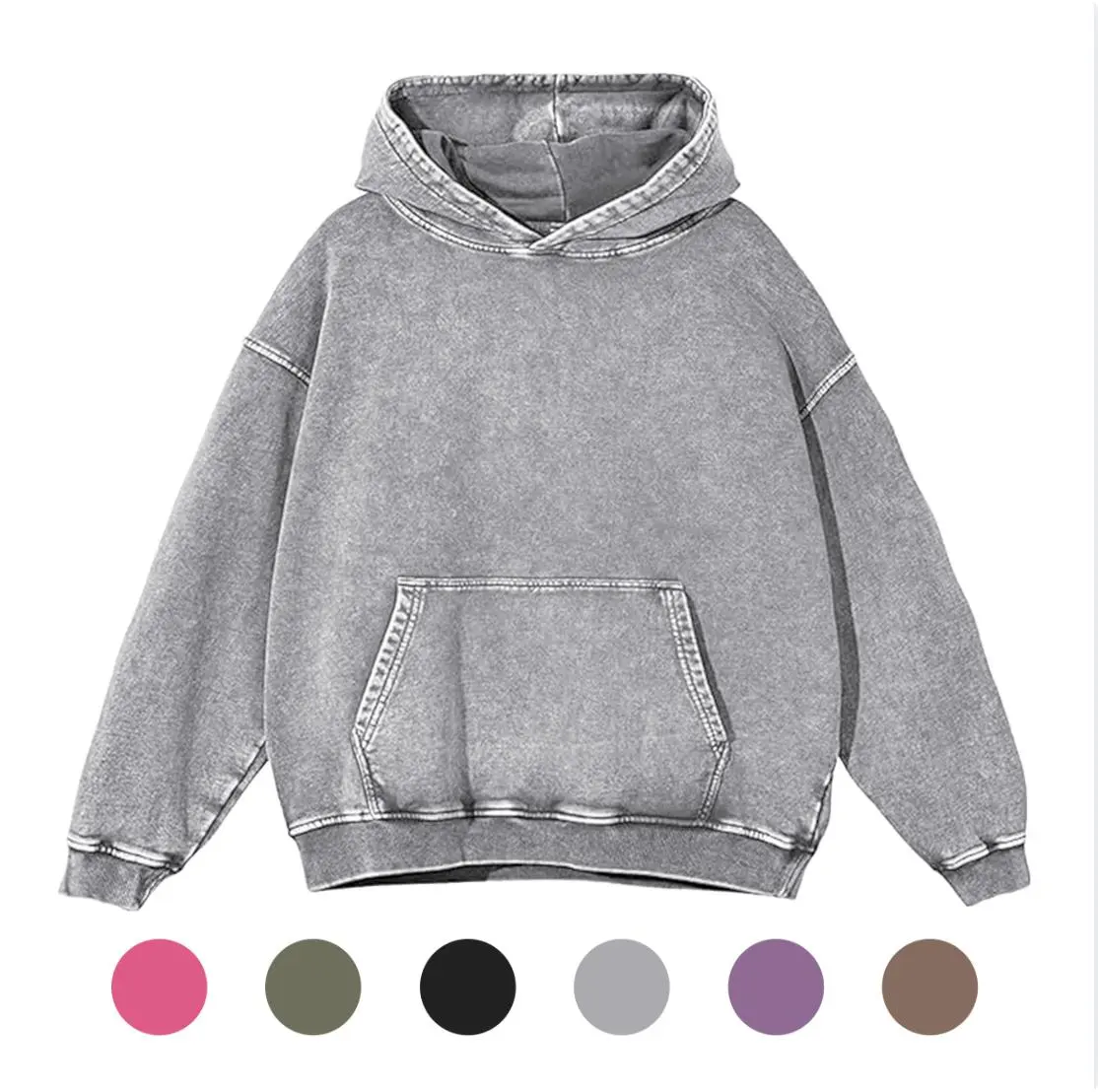 Holafish Trendy Queen Oversized Hoodies for Women Winter Sweatshirt Cute Acid Wash Pullover 2026 Holafish Trendy Queen Oversized Hoodies for Women Winter Sweatshirt Cute Acid Wash Pullover 2026