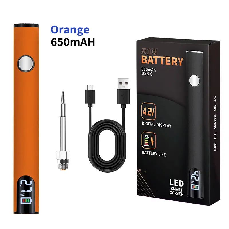 Portable USB Soldering Iron| 650mAh Rechargeable Digital Display Welding Pen| Adjustable Temp for Electronics Repair & DIY