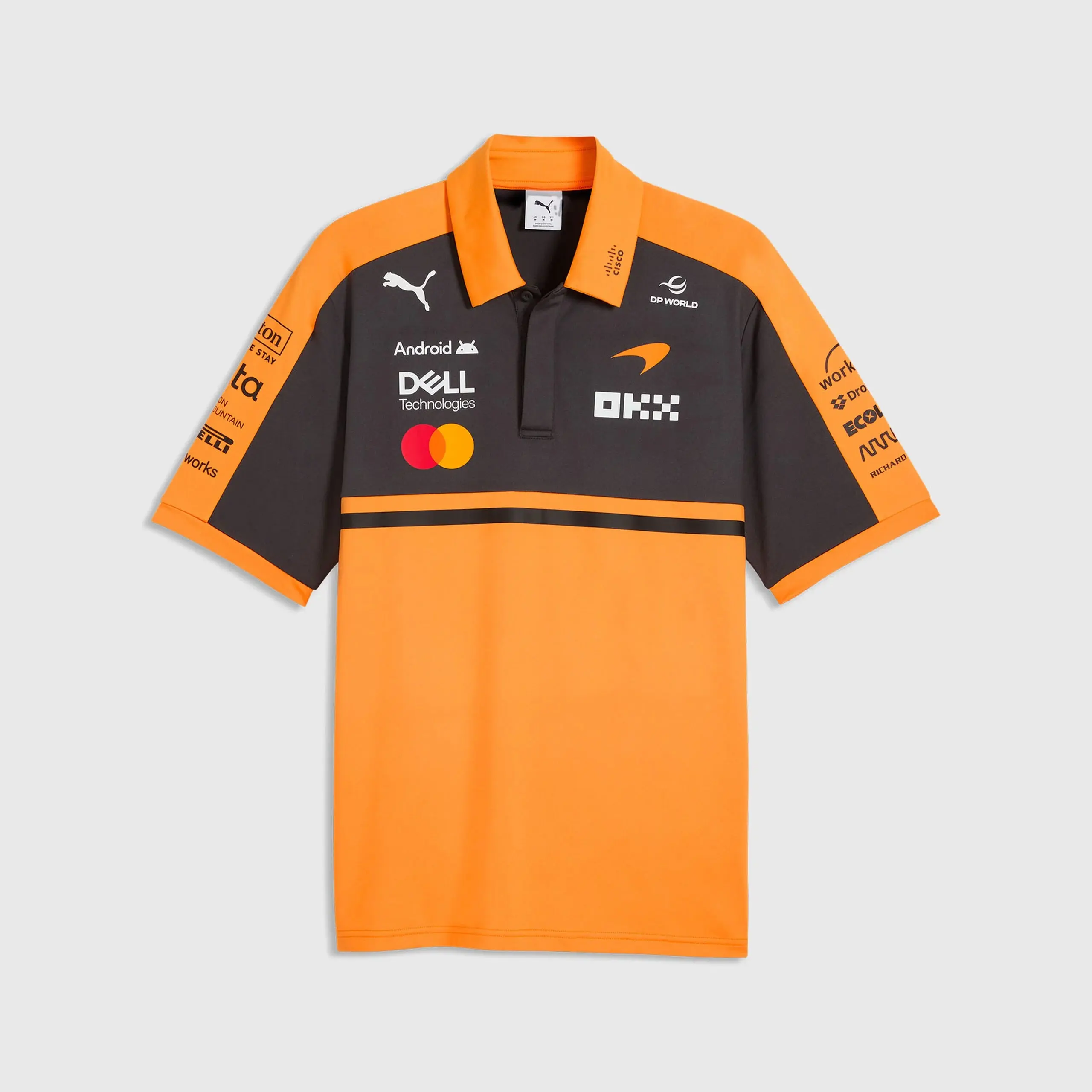 McLaren F1 2026 Team Polo Shirt - Papaya