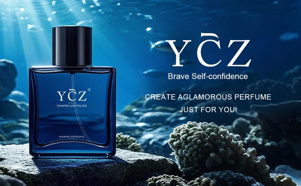 YCZ Perfume Set: Midnight Marine + Amber Glow, Dual Fragrance Switch, Freshness and Richness Coexist, Perfect for Yourself or Your Best Friend