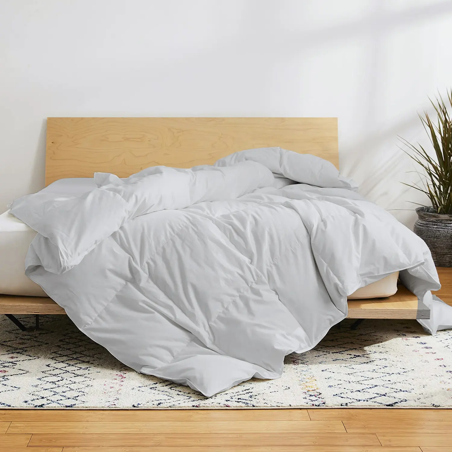 Gray Goose Down Comforter,summer blanket,machine washable,duve tinsert,corner tabs Soft Bed Cover Bed Linens,back to school,back to school shopping,home decor