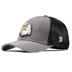 Party Eagle PVC Stretch Snapback Trucker Hat