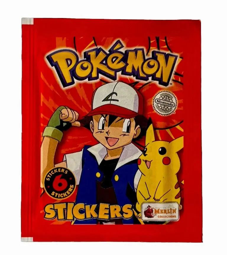 1999 Topps Merlin Pokémon Stickers